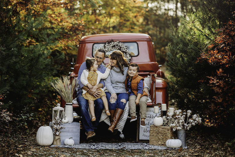 Fall Mini Sessions 2020 | Red Truck