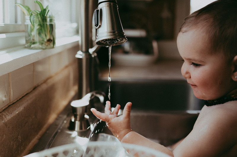 sink bath photography