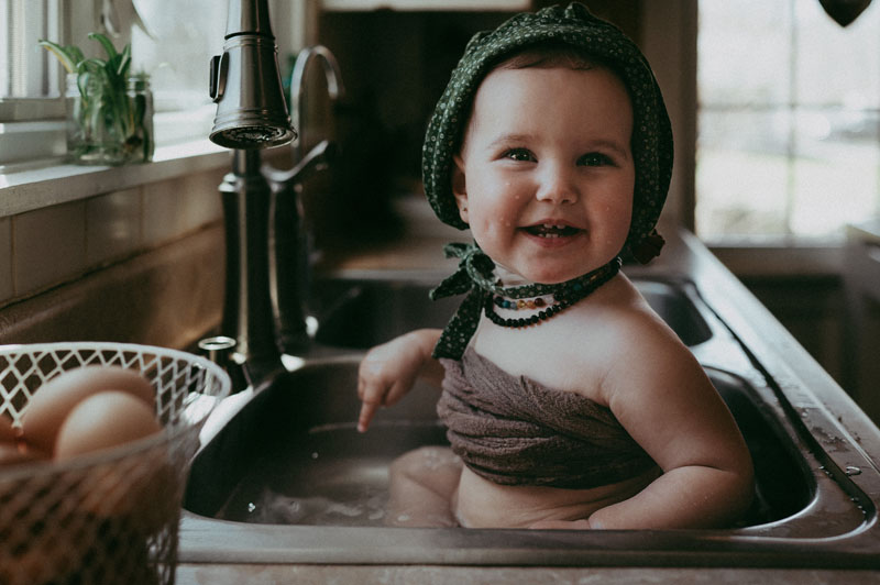 sink bath photography