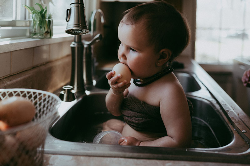 sink bath photography