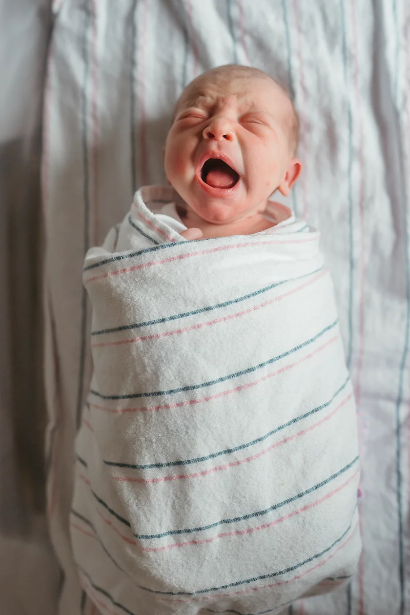 Fresh 48 Newborn Session at a Boston Hospital by Caryn Scanlan Photography