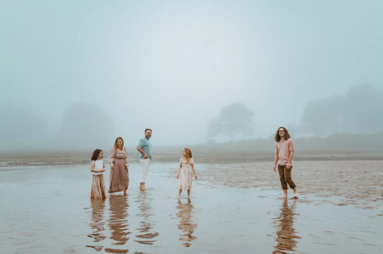 A Foggy Family Session  |  New London, CT