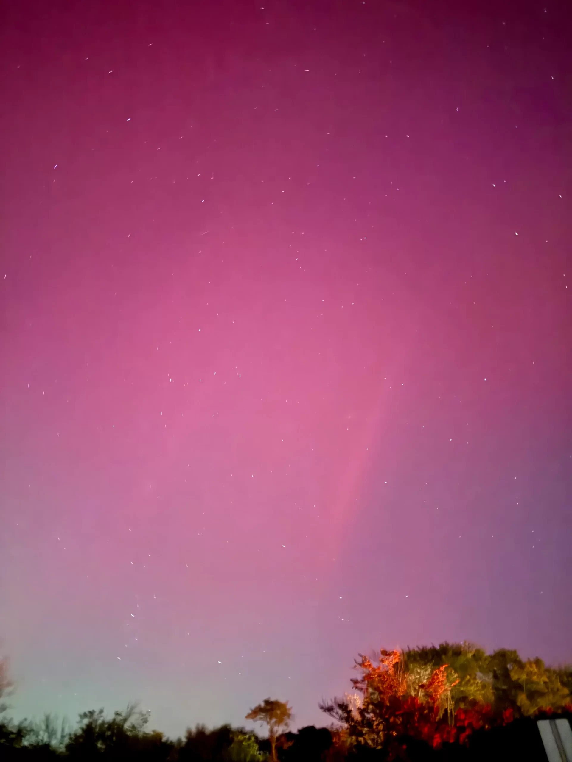 Northern Lights on the South Shore, MA.