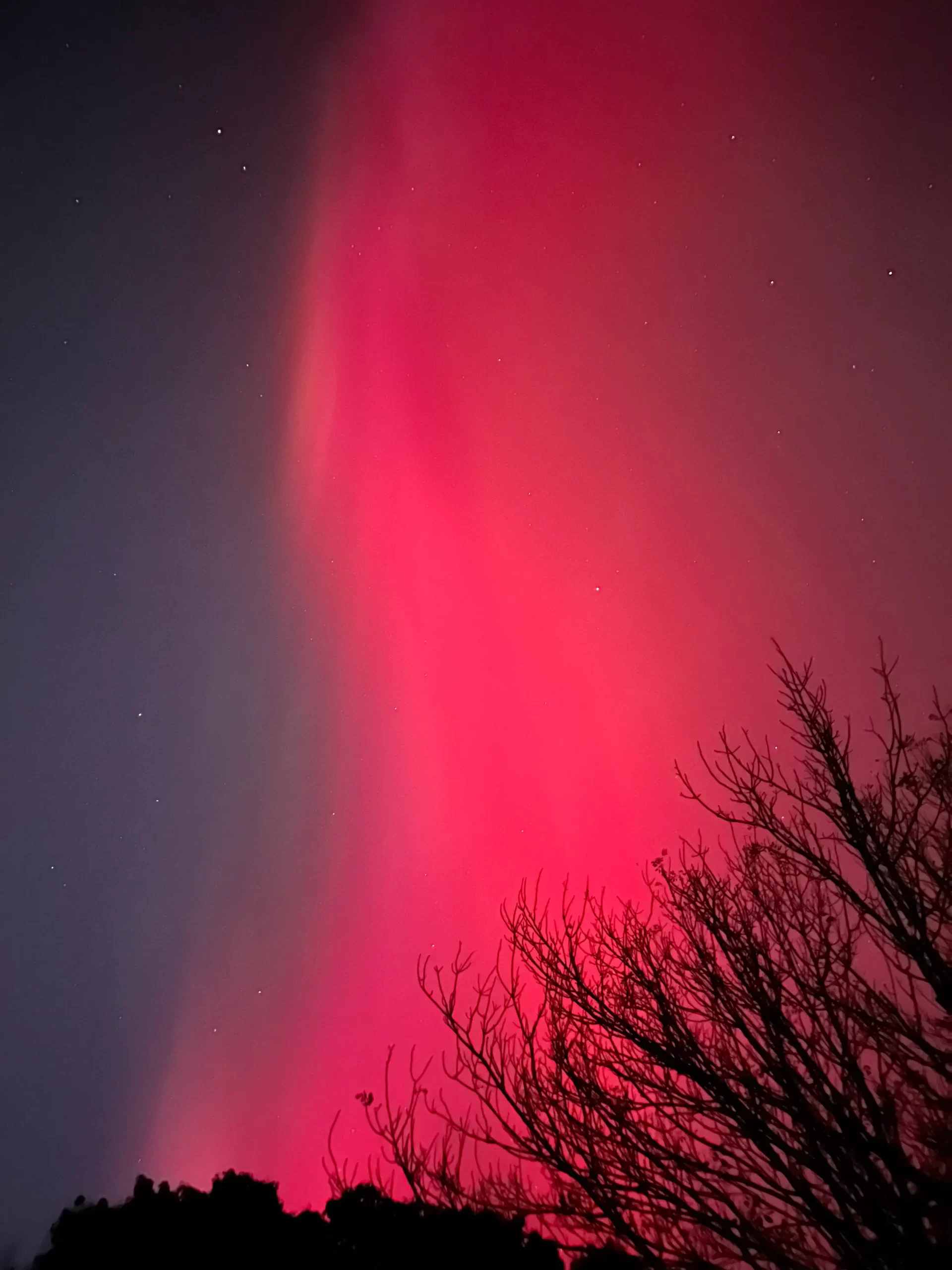 Northern Lights on the South Shore, MA.